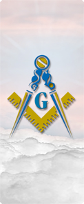 Masonic Lodge Clouds Pink